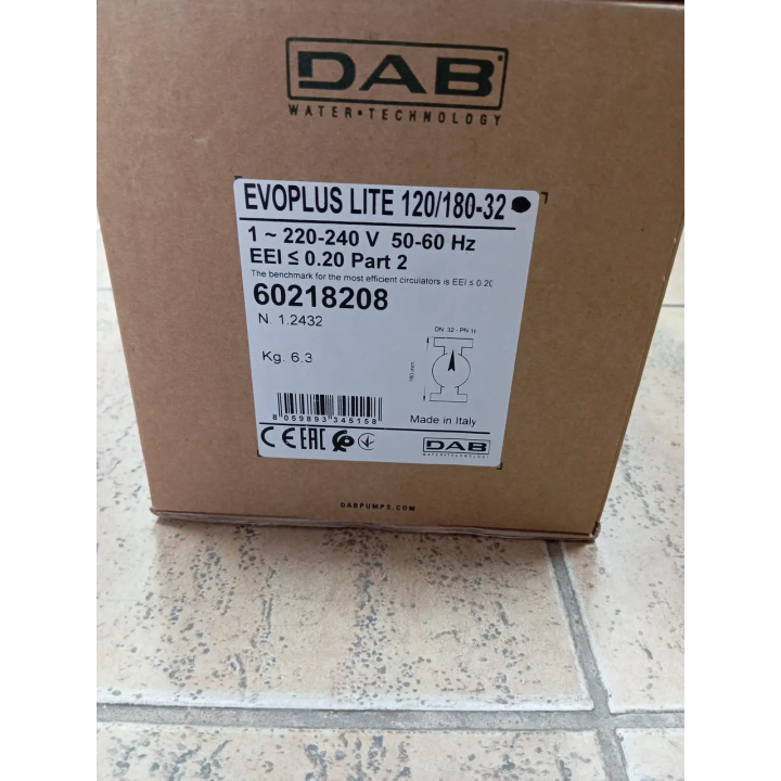 Циркуляційний частотний насос DAB EVOPLUS LITE 120/180-32