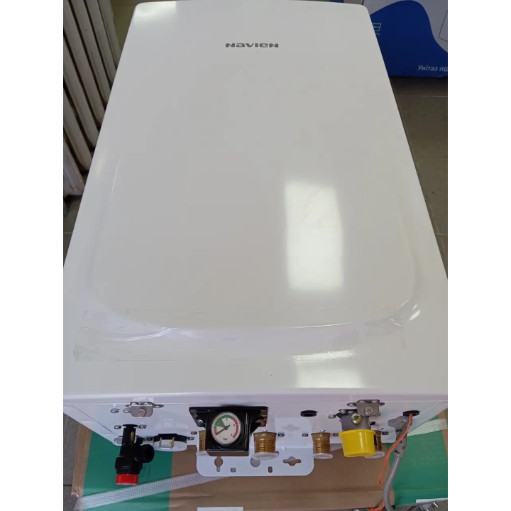 Двухконтурный газовый котел NAVIEN Deluxe E 16 кВт (Турбо) — Купить