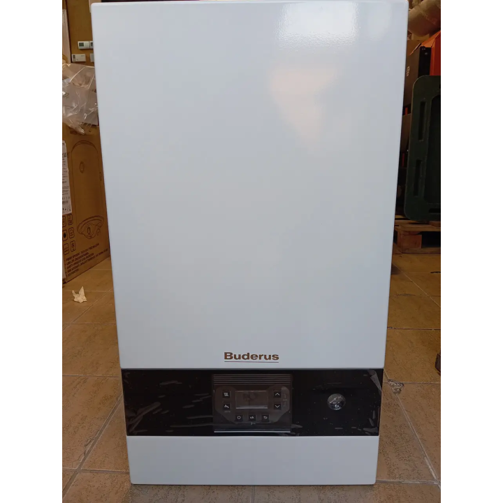 Конденсационный газовый котел Buderus Logamax Plus GB122i-24 с теплообменником Al-Si — Santeh-Kompaniya