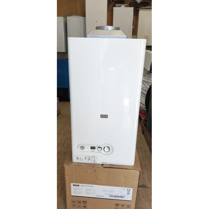 Дымоходный двухконтурный газовый котел Riello Start 24 KI LN — итальянское инженерное совершенство от Santeh-Kompaniya