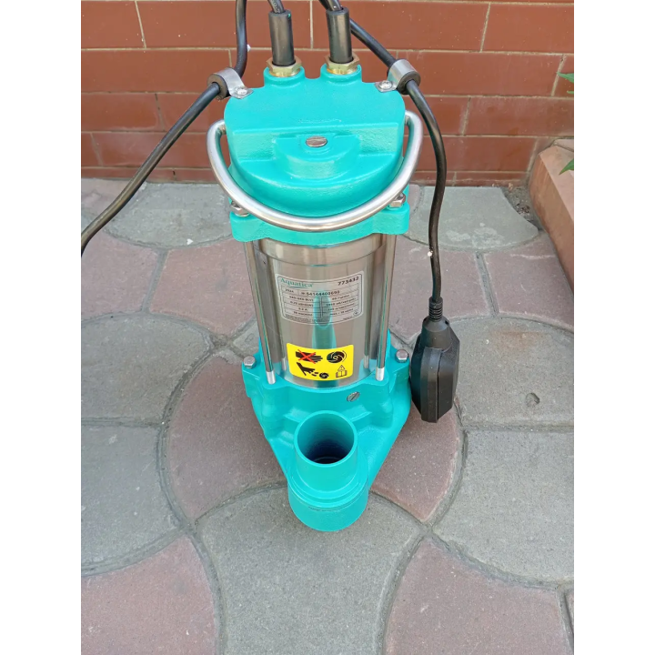 Фекальный насос Aquatica с измельчителем и чугунным корпусом для канализации — Santeh-Kompaniya