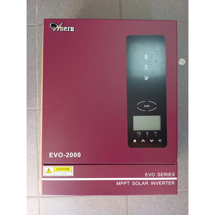 Гібридний сонячний інвертор ANERN SCI-EVO 2000VA 1600 Вт 12В з модулем WiFi для безперебійного живлення будинку.