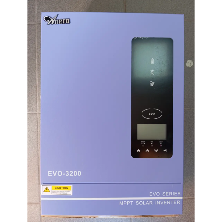 Гибридный инвертор бесперебойник ANERN SCI-EVO 3200VA 3000 Ватт 24 Вольта с WiFi модулем для дома и солнечных батарей.
