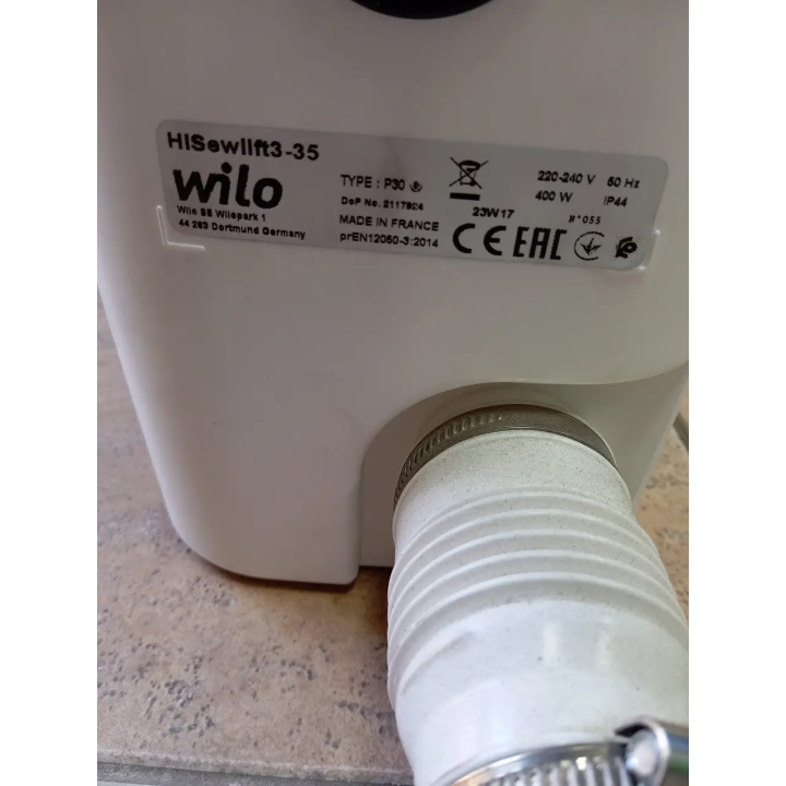 Канализационная установка Wilo HiSewlift 3-35 — Купить в Одессе