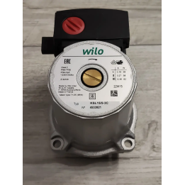 Циркуляционный насос Wilo KSL15/5-3c с трехскоростной регулировкой мощности для отопительных газовых котлов.