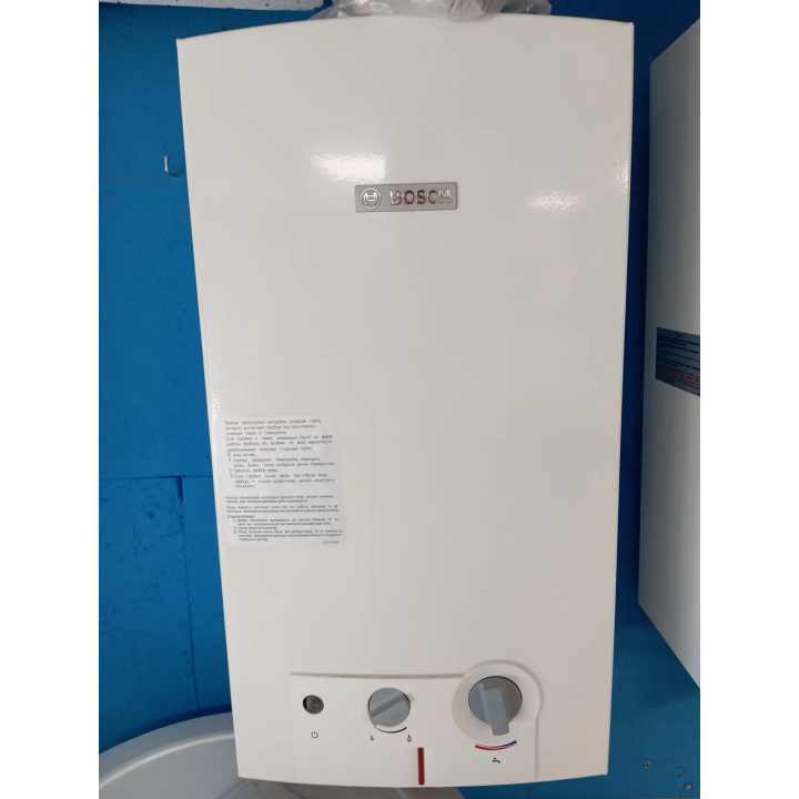Газова колонка BOSCH Therm 4000 O WR10-2 B. Німецький димохідний водонагрівач із автоматичним розпалюванням від батарейок