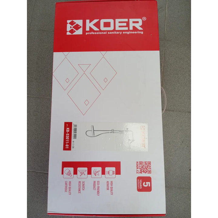 Душова стійка з термостатом KOER KB-53011-01 купити — Santeh-Kompaniya