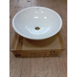 Настільний умивальник Qtap Owl WHI 415/F008 — Купити в Santeh-Kompaniya