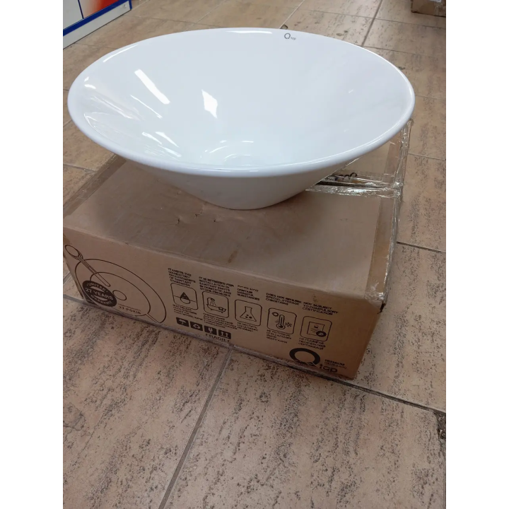 Купить Умывальник настольный QT Amazon WHI 4037/F008 — Цена, Отзывы | Santeh-Kompaniya