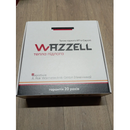 Електрична тепла підлога Wazzell 30м 600 Вт — Кабель під плитку купити