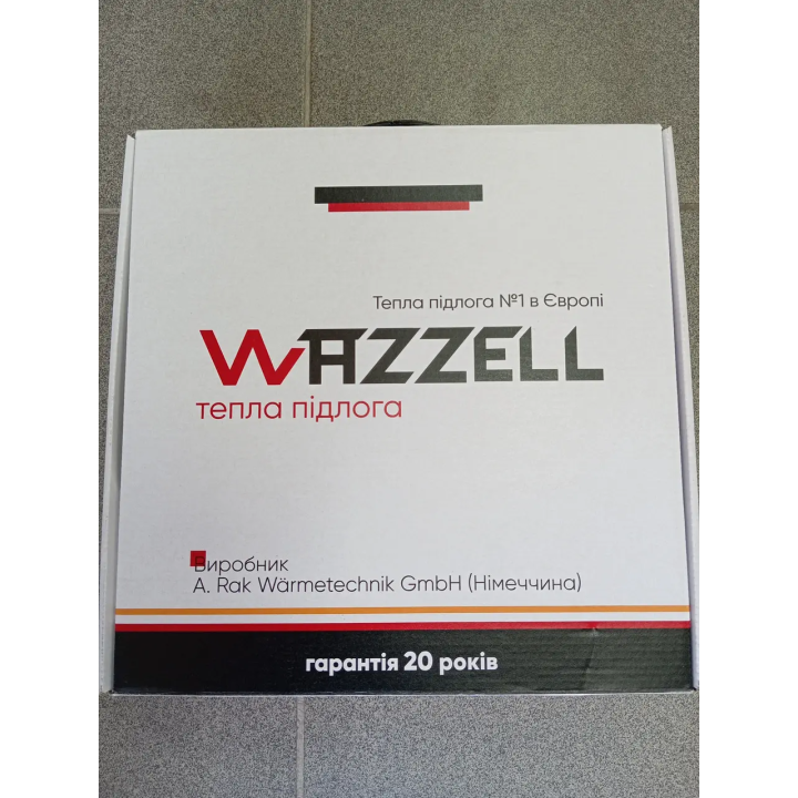 Нагревательный кабель WAZZELL 80 м 1600 Вт — Теплый пол | Купить в Santeh-Kompaniya