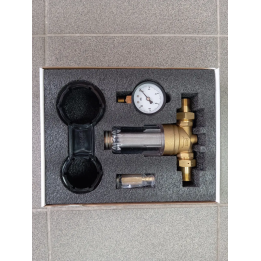 Самоочисний фільтр Hazer HPF-108 1/2" з манометром — купити в Santeh-Kompaniya