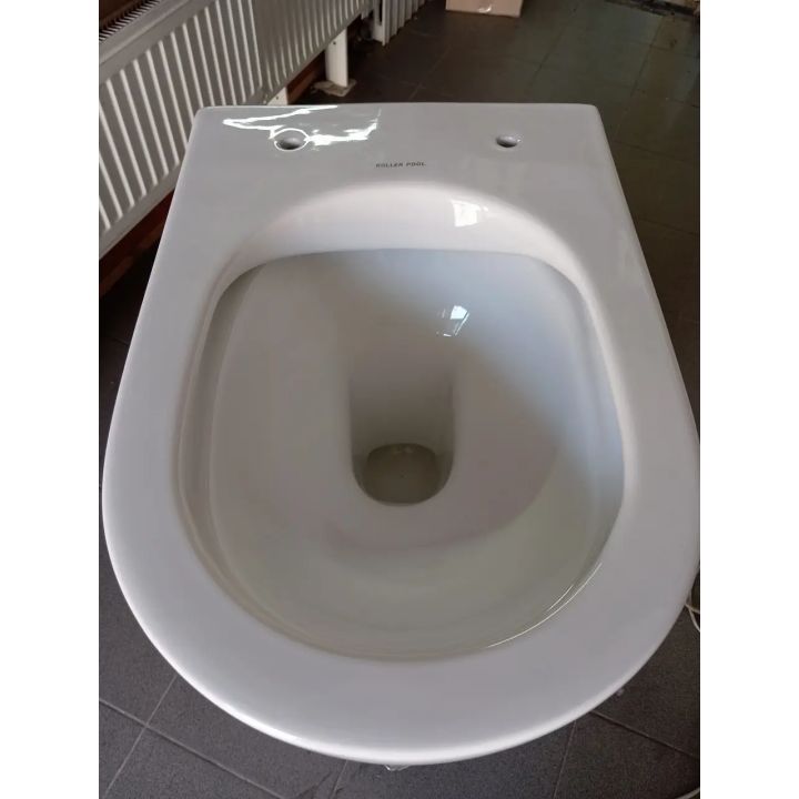 Подвесной безободковый унитаз Koller Pool ROUND RN-0520-RW — купить с доставкой